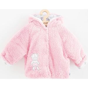 Zimní kabátek New Baby Nice Bear růžový 68 (4-6m)