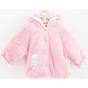 Zimní kabátek New Baby Nice Bear růžový 86 (12-18m)
