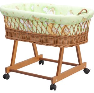 Košík pro miminko Scarlett Mráček - zelená
