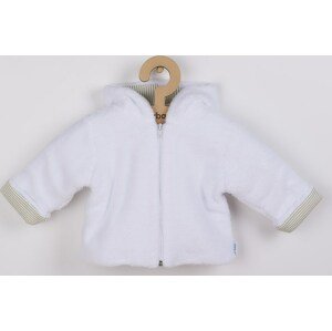 Luxusní dětský zimní kabátek s kapucí New Baby Snowy collection 74 (6-9m)