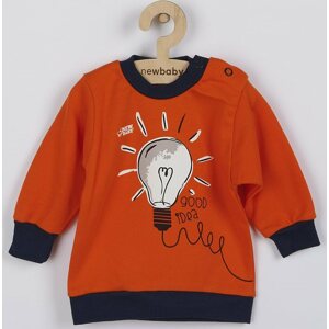 Kojenecké bavlněné tričko New Baby skvělý nápad 86 (12-18m)