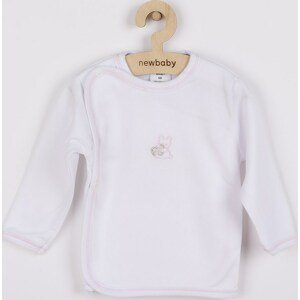 Kojenecká košilka s vyšívaným obrázkem New Baby růžová 62 (3-6m)