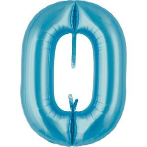 Ibrex Chain Helium balon, článek 29"x21", metalická světle modrá, 5 ks.