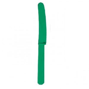 Jednobarevné nože "Green", 24 ks.