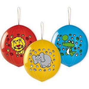 Premium Balloons Animals, míčky s gumičkou, 3 ks.