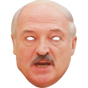 Papírová maska "Alexander Lukašenko