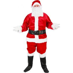 Godan / costumes Set "Santa Claus Disguise" (čepice, mikina, kalhoty, vousy, pásek, návleky na boty, rukavice, brýle) velikost UN.