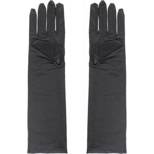 Večerní rukavice, dlouhé, černé