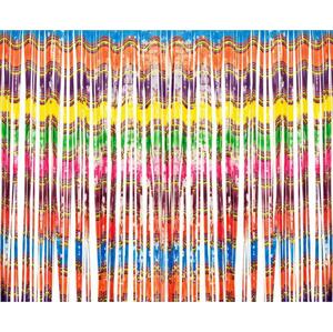Godan / decorations Závěs Colorful Waves, 100x200 cm