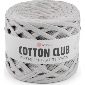 Pletací příze Cotton Club 310 g Varianta: 4 (7304) šedá světlá, Balení: 1 ks