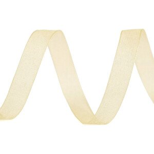 Monofilová stuha šíře 10 mm Varianta: 12 vanilková, Balení: 100 m