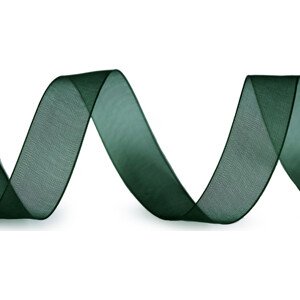 Monofilová stuha šíře 15 mm Varianta: 12 (64) zelená tmavá, Balení: 50 m