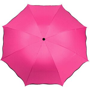 Dámský skládací deštník kouzelný Varianta: 2 růžová malinová, Balení: 1 ks