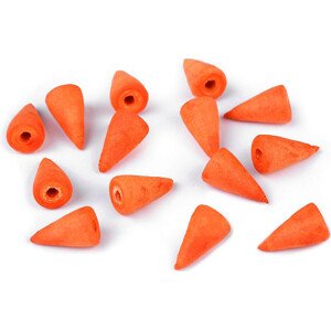 Vatový nos / mrkev Varianta: oranžová mrkvová, Balení: 20 ks