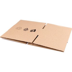 Kartonová krabice 16,5x13,5x6,5 cm Varianta: hnědá přírodní, Balení: 1 ks