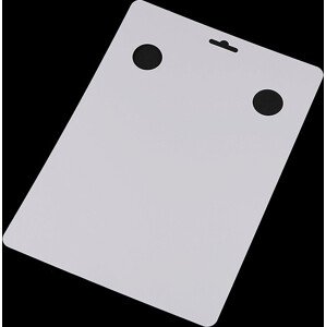 Karta k vystavení šátků 21x29,7 cm Varianta: bílá, Balení: 20 ks