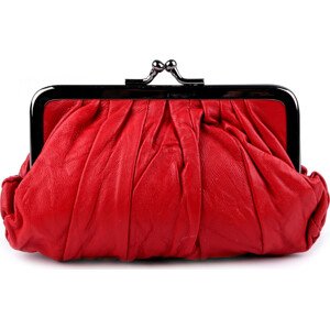 Dámská peněženka kožená 10x17 cm Varianta: 4 červená, Balení: 1 ks