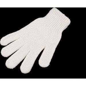 Dámské / dívčí žinylkové rukavice Varianta: 7 krémová světlá, Balení: 1 pár