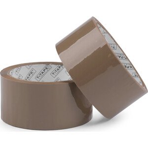 Lepicí / balicí páska šíře 48 mm transparent Varianta: 3 11-12-23 hnědá, Balení: 1 ks
