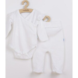 2-dílná kojenecká souprava New Baby Practical bílá holka 68 (4-6m)