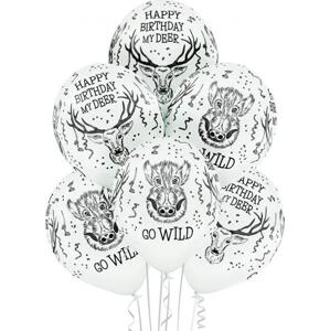 D11 Wild Birthday balónky 1C5S, 6 ks.