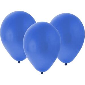 Pastelové balónky 10" Bronisze / tmavě modrá, 100 ks.