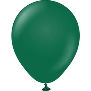 Balónky Beauty&Charm, pastelově tmavě zelené 5"/ 20 ks. KK