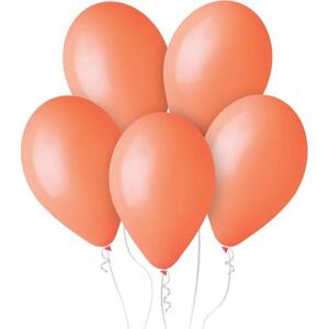 G110 pastelové balónky 12" - oranžové 04/ 100 ks.