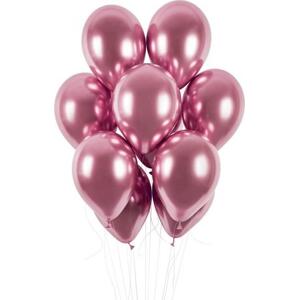 GB120 lesklé balónky 13 palců - růžové/ 50 ks.