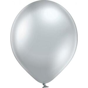 D5 Lesklé stříbrné balónky 100 ks.