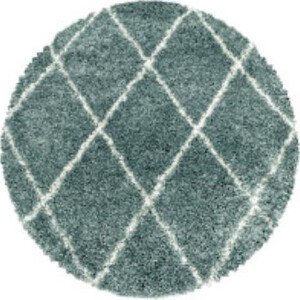Ayyildiz koberce Kusový koberec Alvor Shaggy 3401 blue kruh Rozměry koberců: 120x120 (průměr) kruh