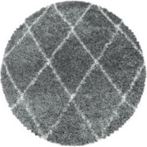 Ayyildiz koberce Kusový koberec Alvor Shaggy 3401 grey kruh Rozměry koberců: 160x160 (průměr) kruh