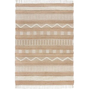Flair Rugs koberce Kusový koberec Jubilant Medina Jute Natural/Ivory Rozměry koberců: 120x170