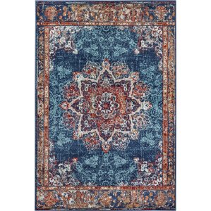 Hanse Home Collection koberce Kusový koberec Luxor 105637 Maderno Blue Multicolor Rozměry koberců: 57x90