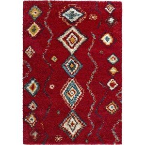Mint Rugs - Hanse Home koberce Kusový koberec Nomadic 102692 Geometric Rot Rozměry koberců: 80x150