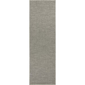BT Carpet - Hanse Home koberce Běhoun Nature 104269 Grey/Anthracite – na ven i na doma Rozměry koberců: 80x150