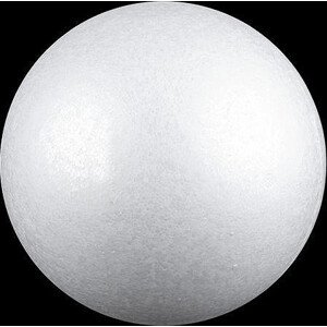Koule Ø10 cm polystyren Varianta: 1 bílá, Balení: 10 ks