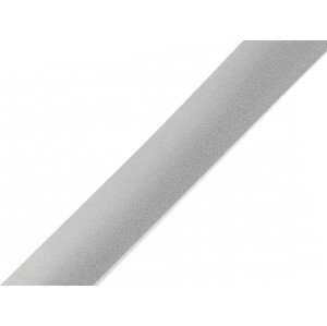Reflexní páska šíře 20 mm nažehlovací Varianta: šedá holubí, Balení: 1 m