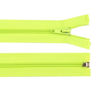 Spirálový zip šíře 5 mm délka 40 cm bundový POL Varianta: 229 žlutá neon, Balení: 1 ks