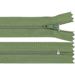 Spirálový zip šíře 3 mm délka 35 cm pinlock Varianta: 265 zelená lahvová, Balení: 1 ks
