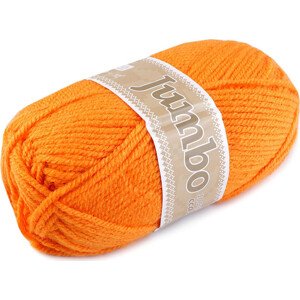 Pletací příze Jumbo 100 g Varianta: 4 (930) oranžová, Balení: 1 ks
