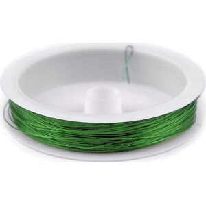 Dekorační drátek Ø0,5 mm Varianta: 4 zelená, Balení: 1 ks