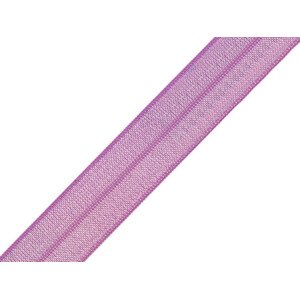 Lemovací pruženka půlená šíře 18 mm Varianta: 18 fialová lila, Balení: 5 m