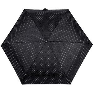 Skládací mini deštník s puntíky Varianta: 6 černá, Balení: 1 ks