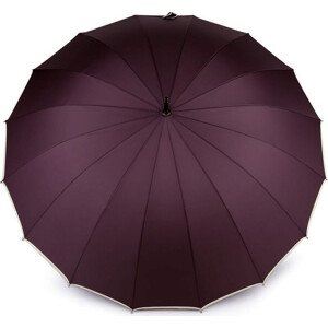 Velký rodinný deštník Varianta: 2 fialová tmavá, Balení: 1 ks