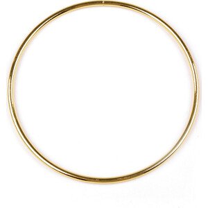 Kovový kruh na lapač snů / k dekorování Ø10,5 cm Varianta: 2 žluté zlato, Balení: 1 ks