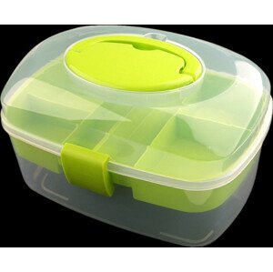 Plastový box / kufřík Varianta: 2 zelená sv., Balení: 1 ks