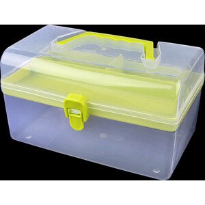 Plastový box / kufřík Varianta: 3 zelená sv., Balení: 1 ks