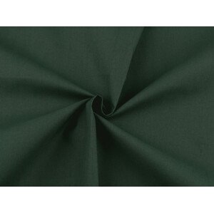 Bavlněná látka / plátno jednobarevná šíře 220 cm Varianta: (71) zelená tmavá, Balení: 1 m