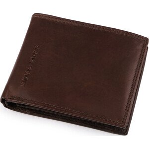 Pánská peněženka kožená Varianta: 7 hnědá tmavá, Balení: 1 ks